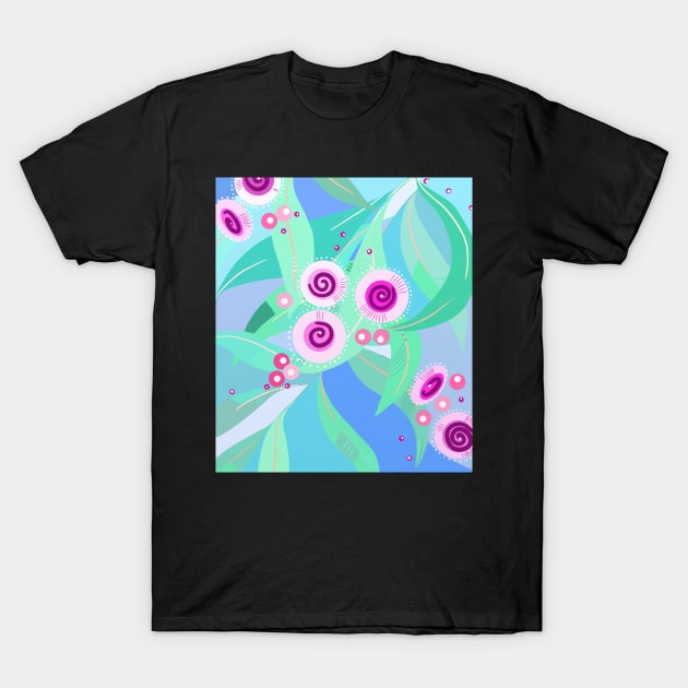 Gum flower digital painting T-Shirt by EveiArt